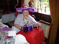 Get the ribbon off....