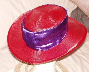 The hatband as I intended